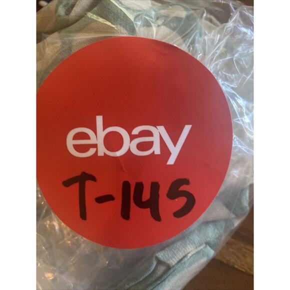 LA FEE MARABOUTEE Skirt Green Print Chiffon, Size 38, Small - Picture 10 of 10